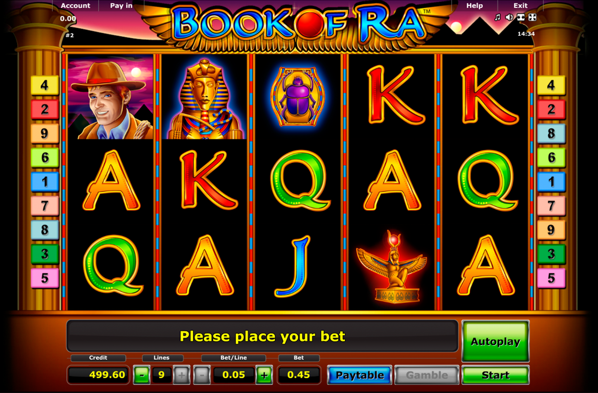 Book of ra novomatic