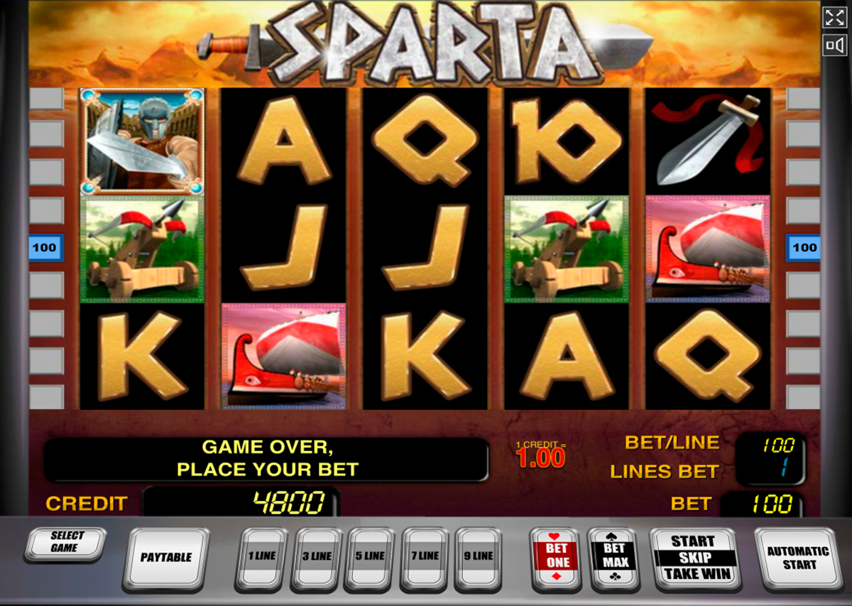Sparta novomatic