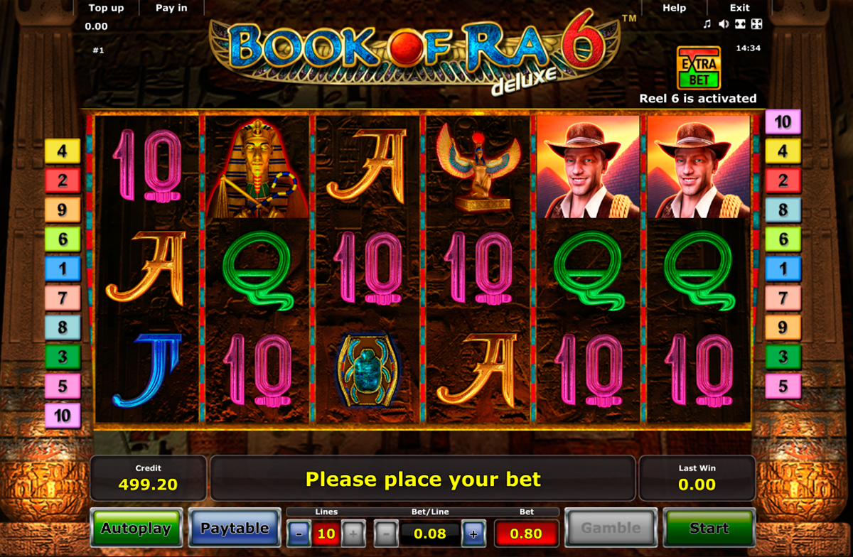 Book of ra 6 novomatic