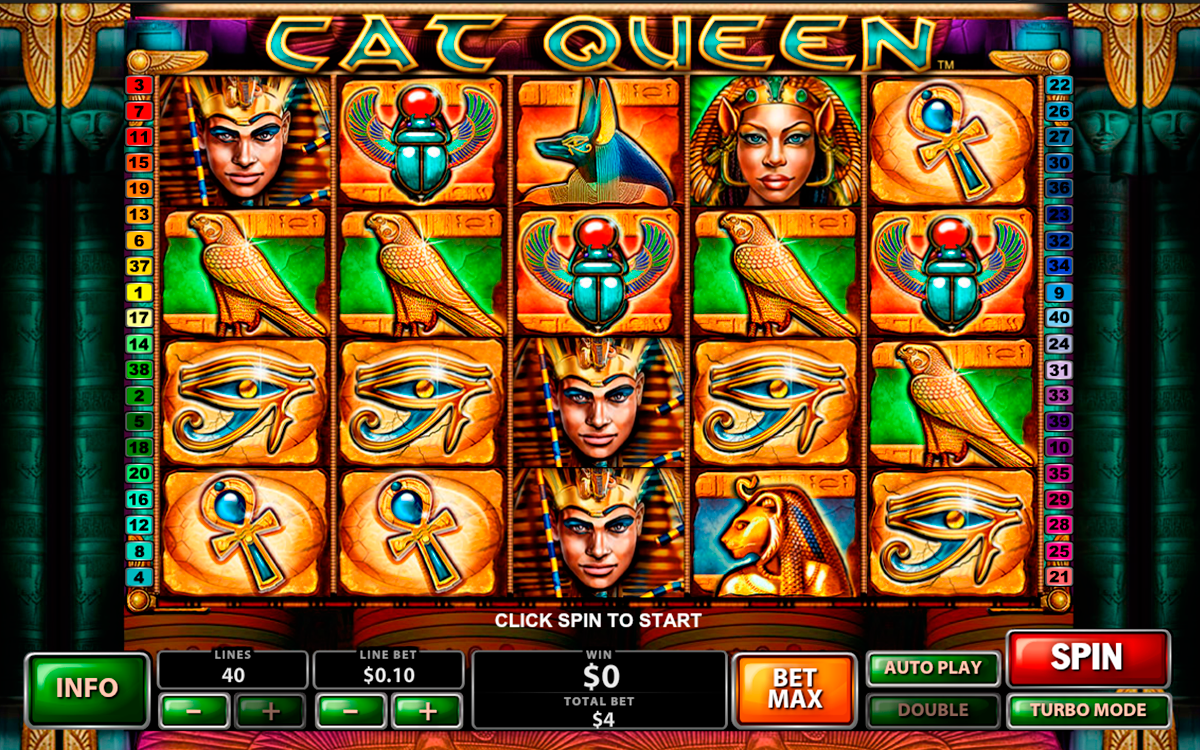Cat queen playtech