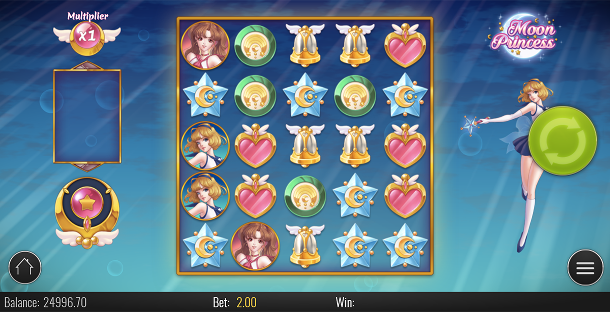 Moon princess playn go