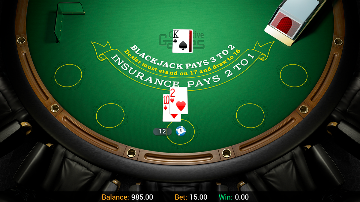 Single hand blackjack connective games