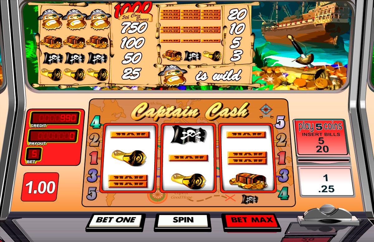 Captain cash betsoft