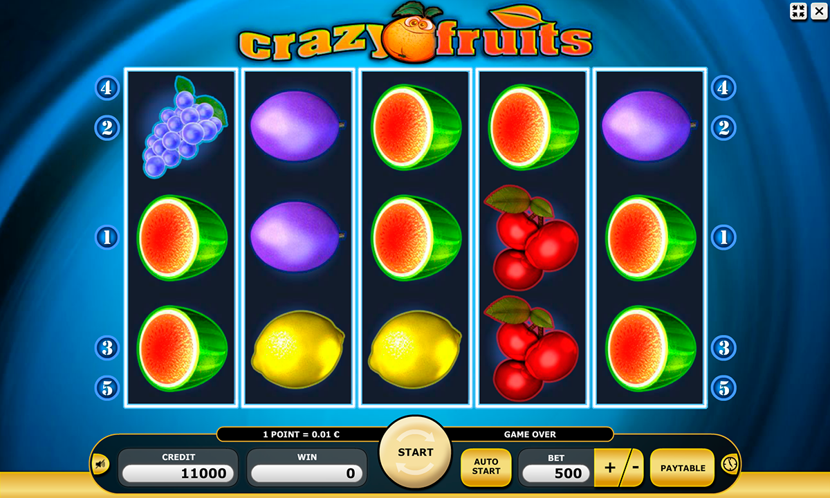 Crazy fruits kajot