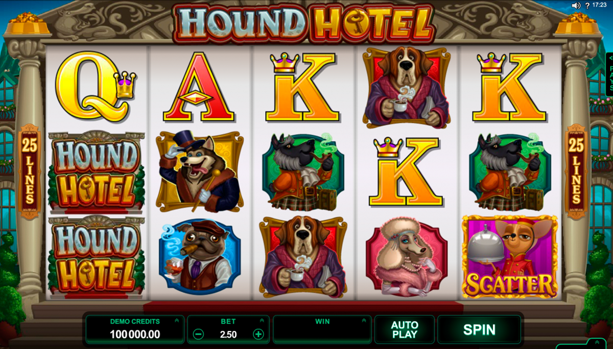 Hound hotel microgaming