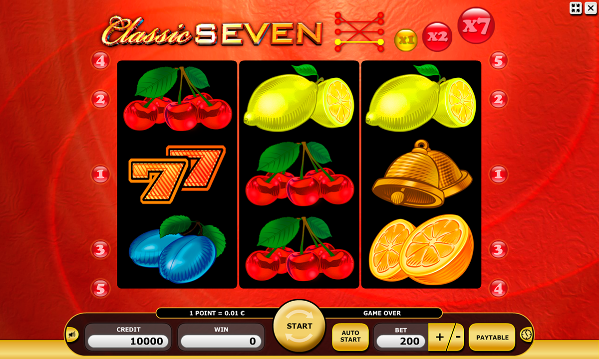 Classic seven kajot