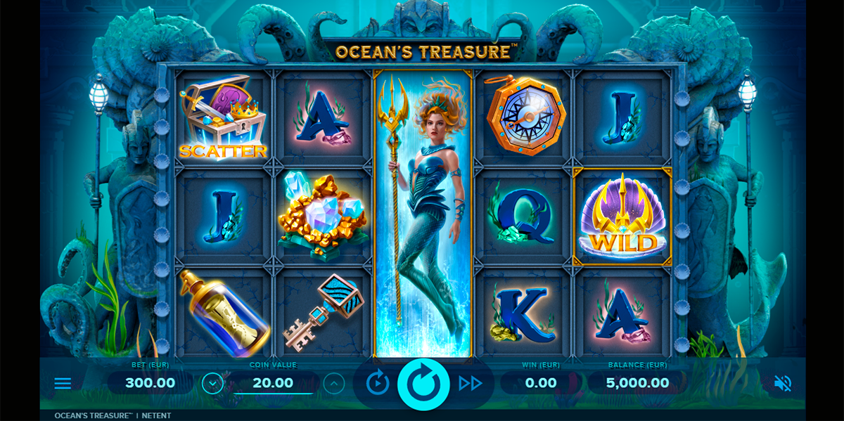 Oceans treasure netent