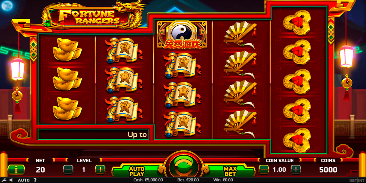 Fortune rangers netent