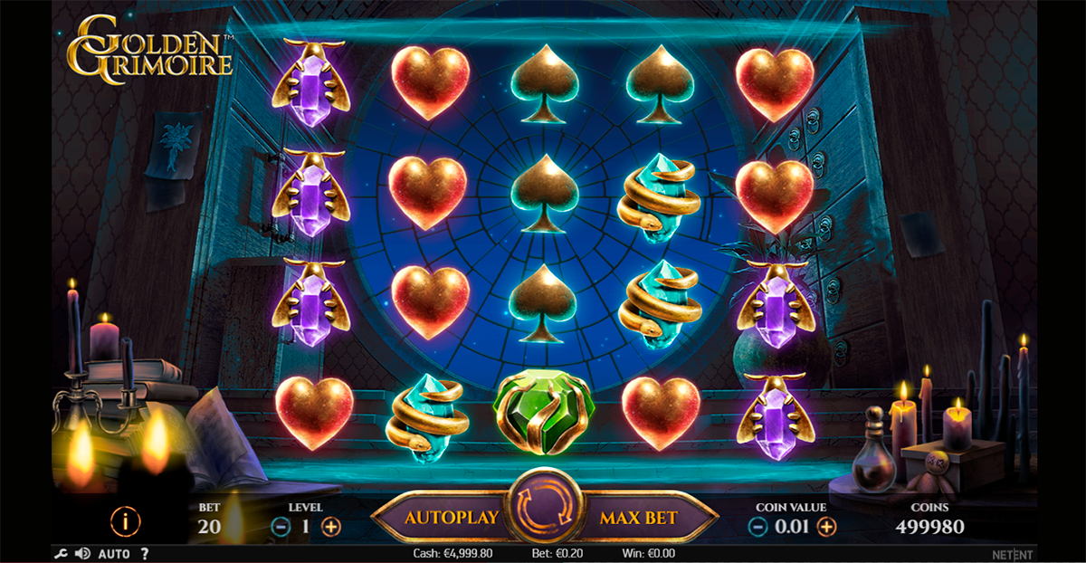 Golden grimoire netent