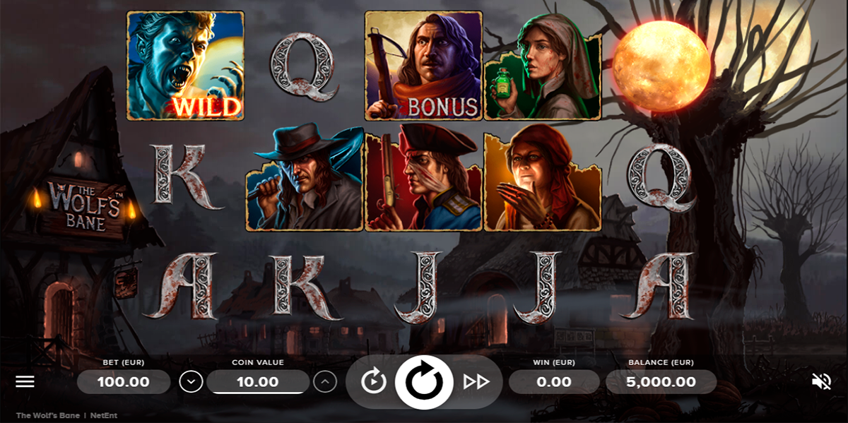 The wolfs bane netent