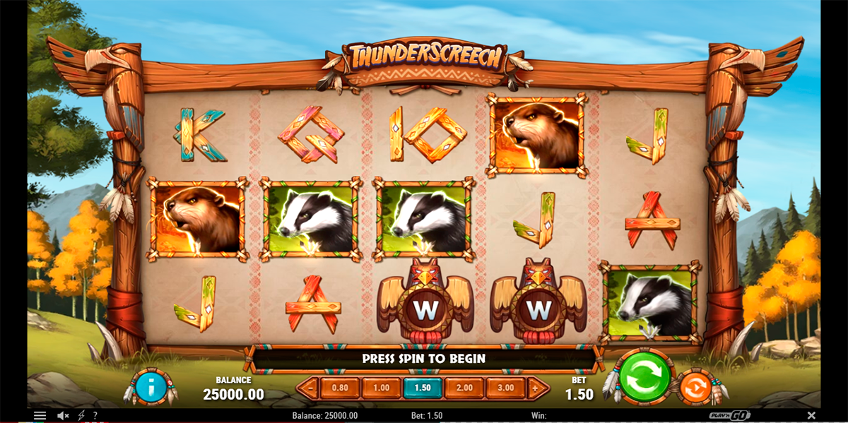 Thunder screech playn go